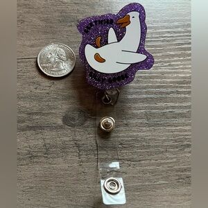 Goose badge reel